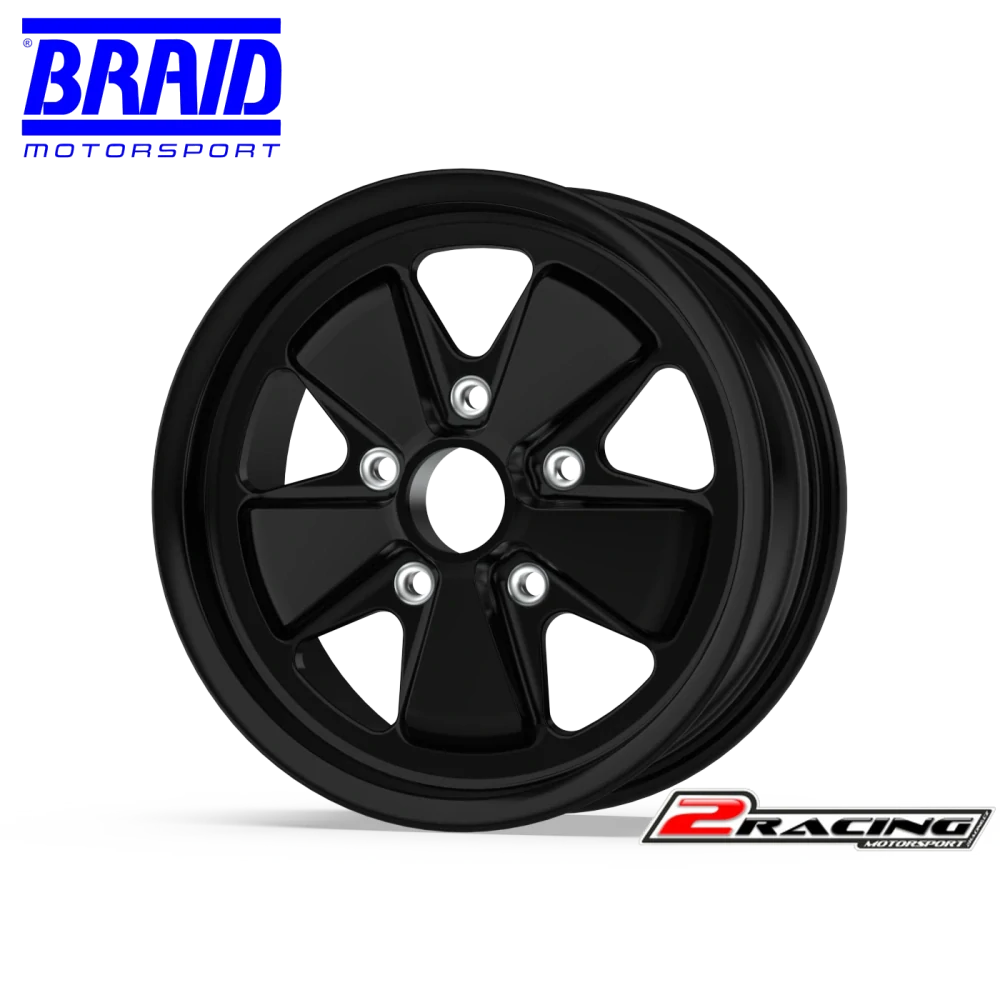 Braid BZ Fuchs Porsche 6x15 retro alu disk