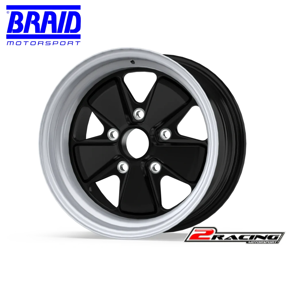 Braid BZ Fuchs Porsche 9x15 retro alu disk