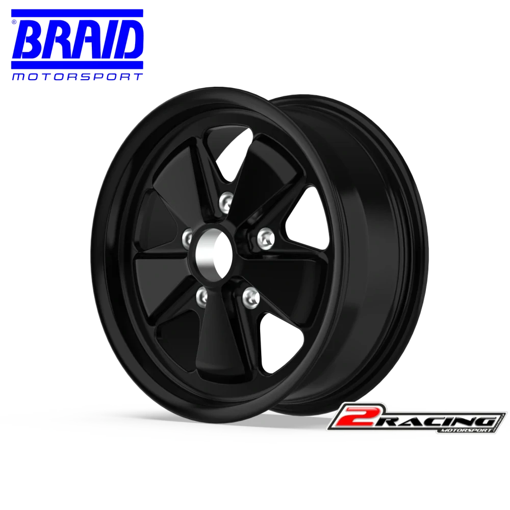 Braid BZ Fuchs Porsche 6x15 retro alu disk