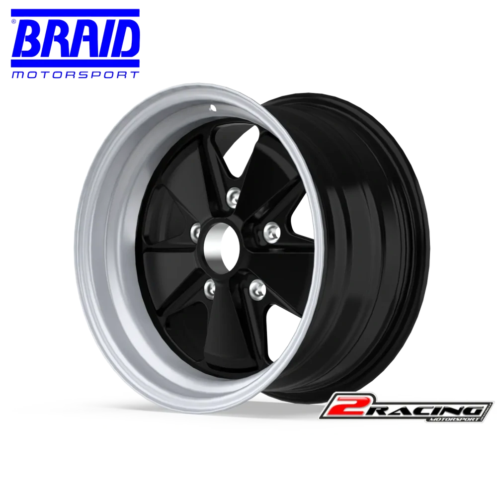 Braid BZ Fuchs Porsche 9x15 retro alu disk