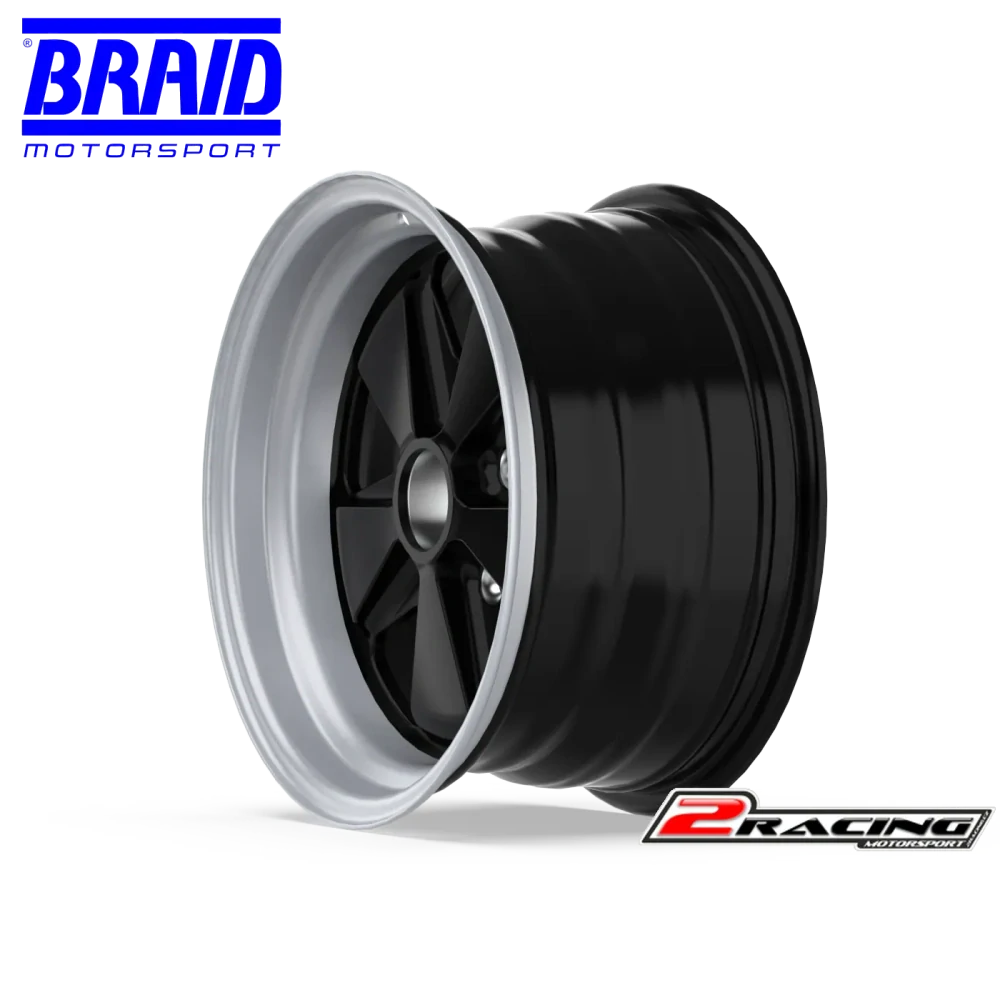 Braid BZ Fuchs Porsche 9x15 retro alu disk